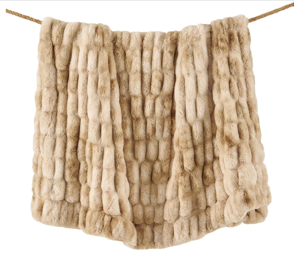 The Chalet Throw- Cream